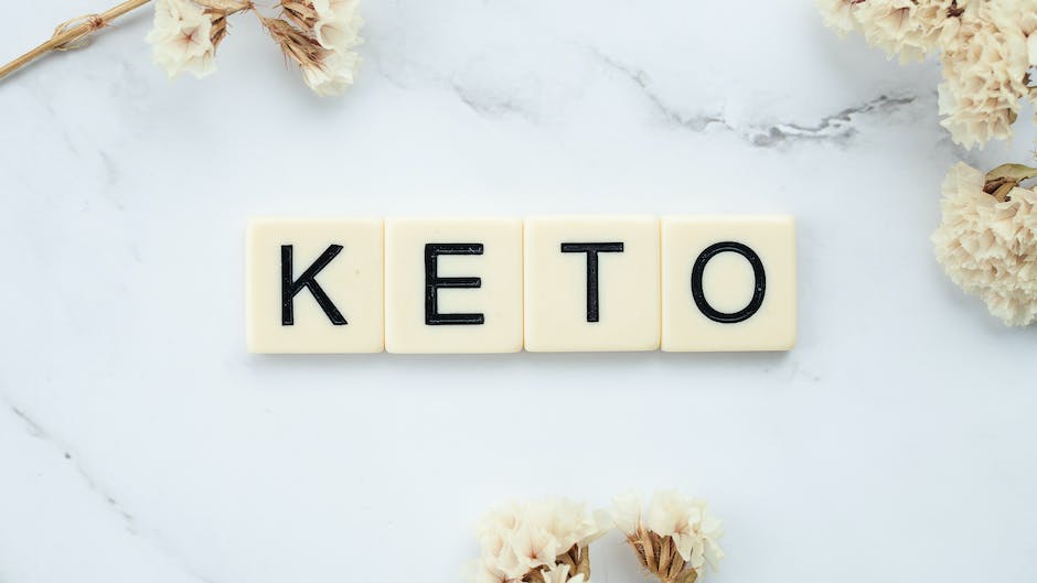 Erfolgreiche keto-Diät mit low-carb Essen